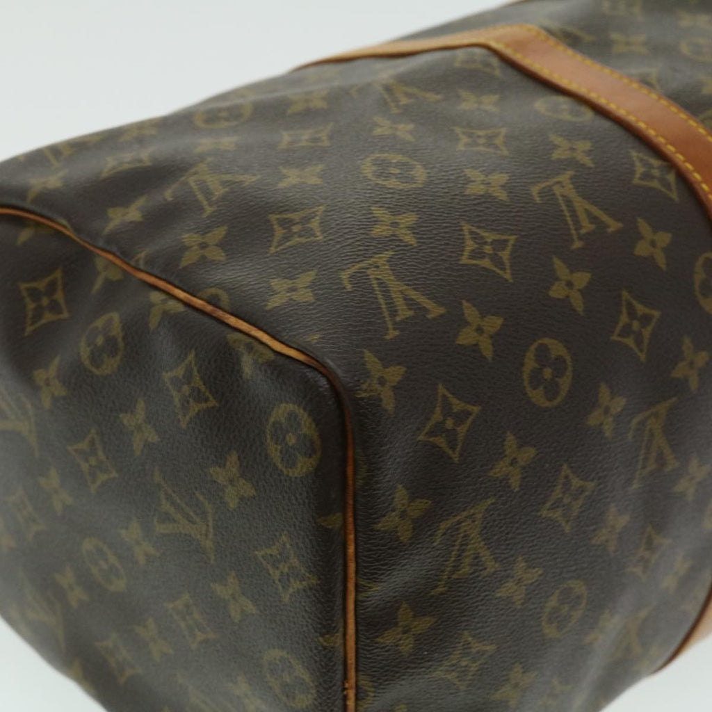 Louis Vuitton Brown Canvas Keepall 45 travel bag