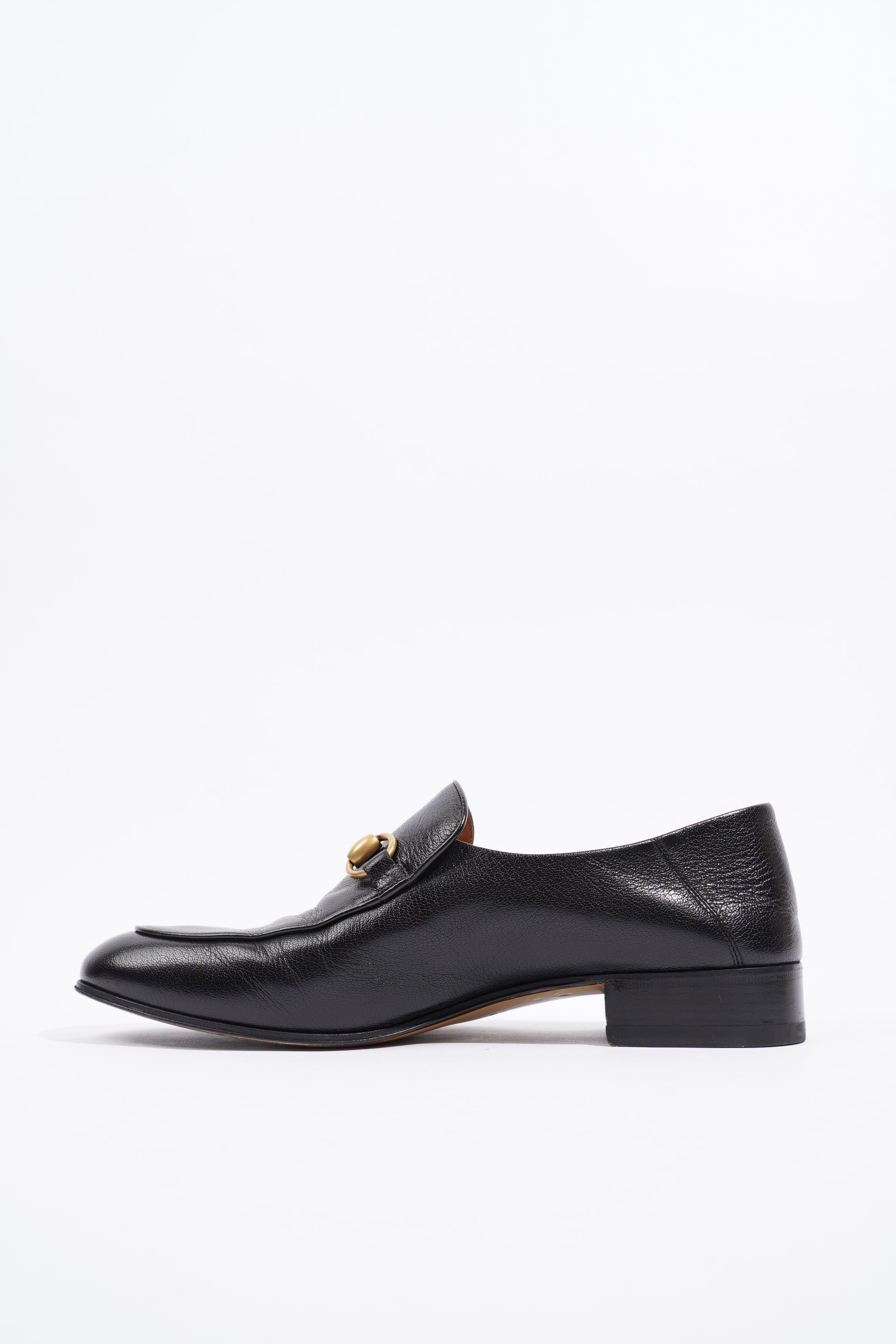 Gucci Horsebit Loafer Black Leather EU 40 UK 7