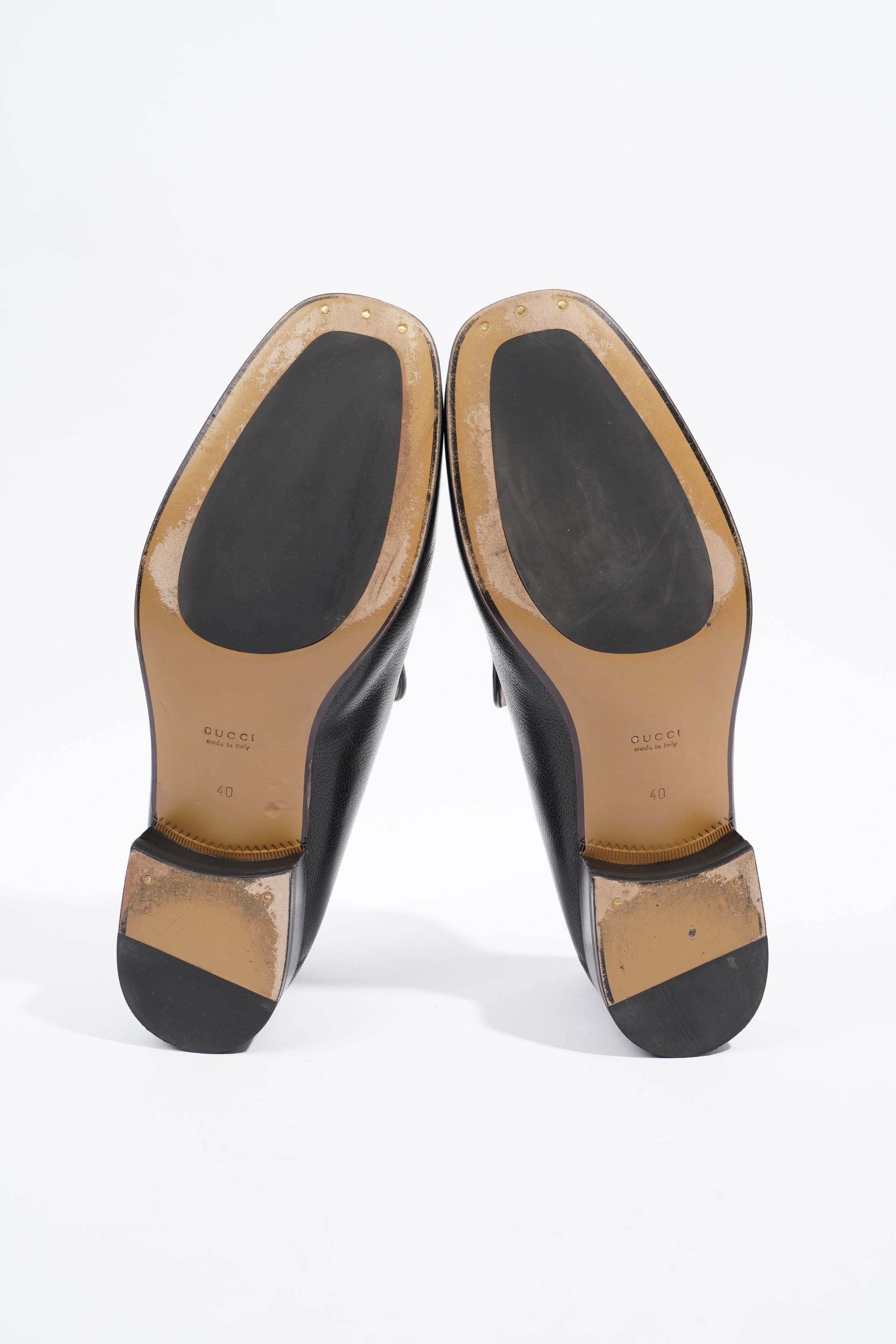 Gucci Horsebit Loafer Black Leather EU 40 UK 7