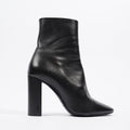 Saint Laurent Lou 95 Boots Black Leather EU 39 UK 6