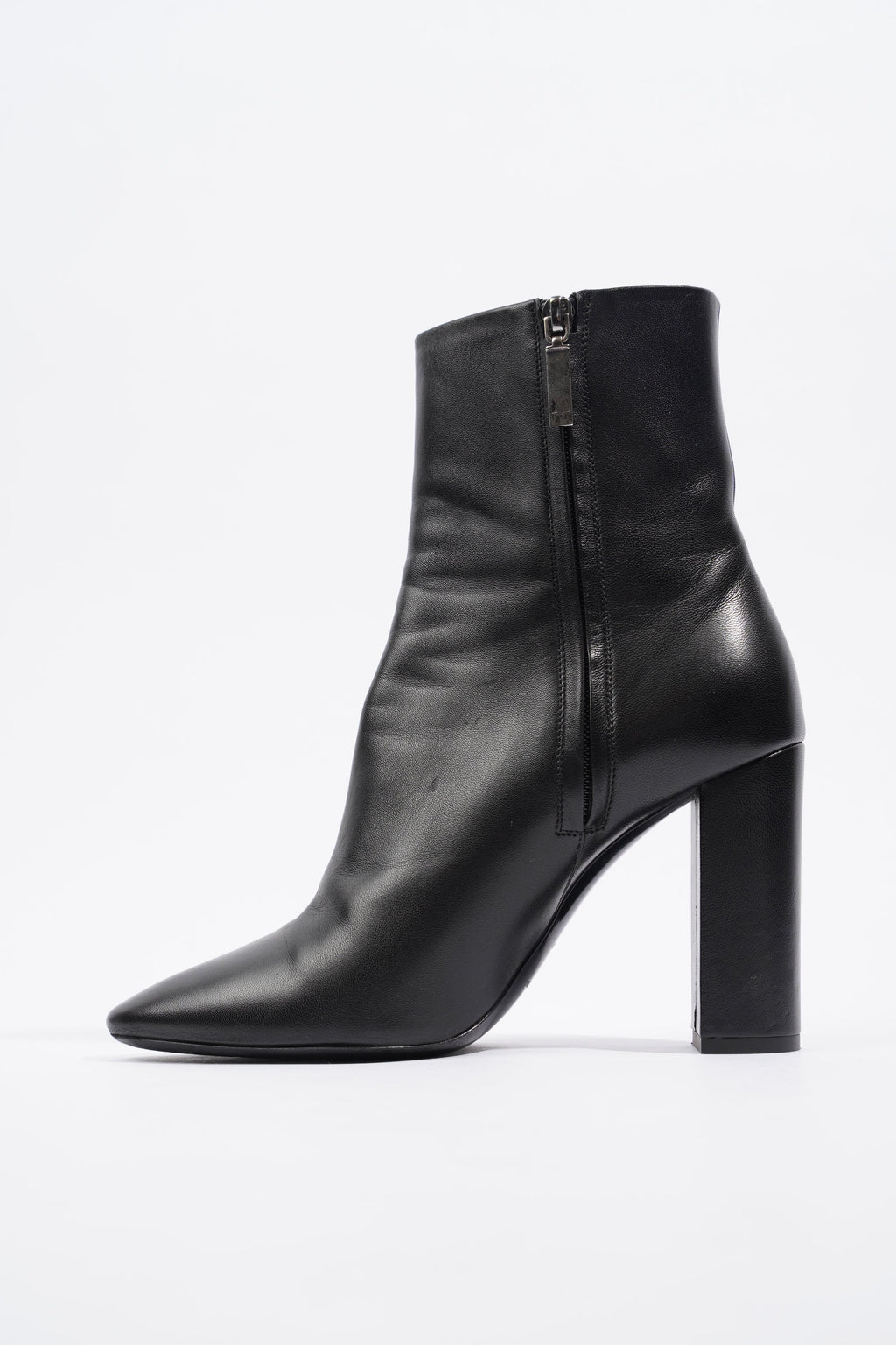 Saint Laurent Lou 95 Boots Black Leather EU 39 UK 6