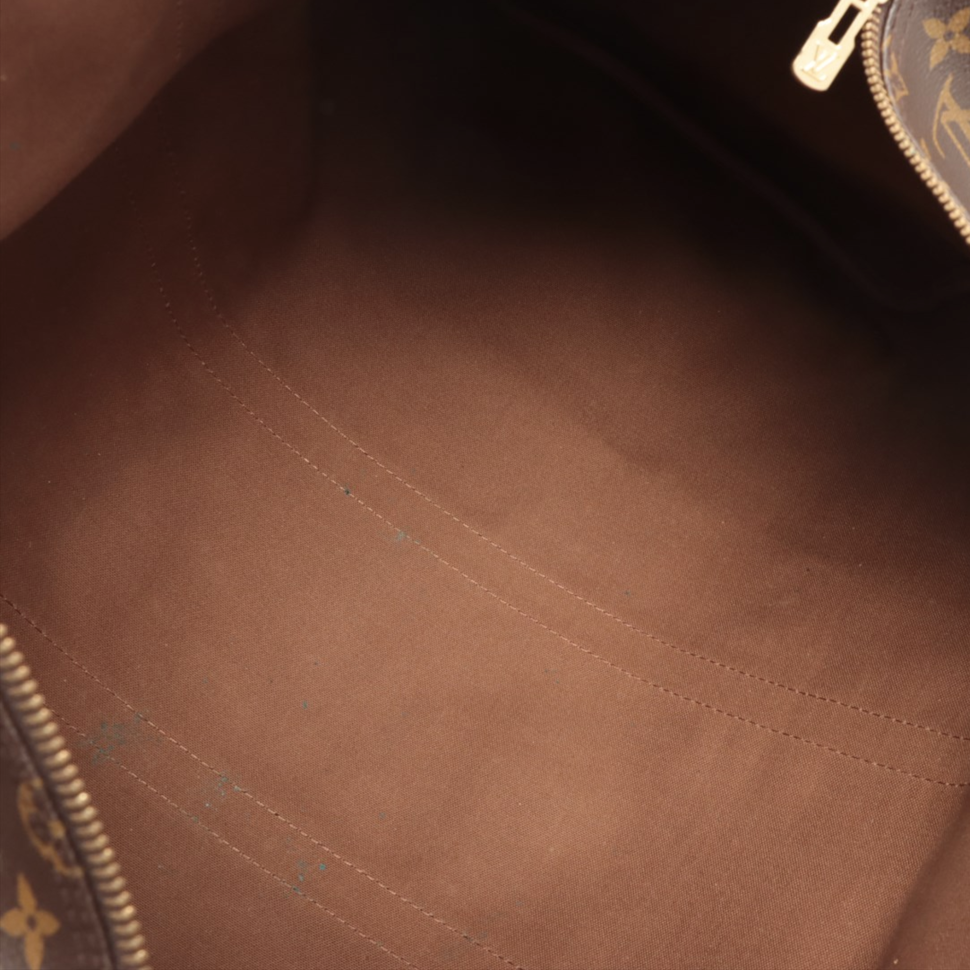 Louis Vuitton Brown Canvas Keepall Bandouli√®re 55 handbag bag