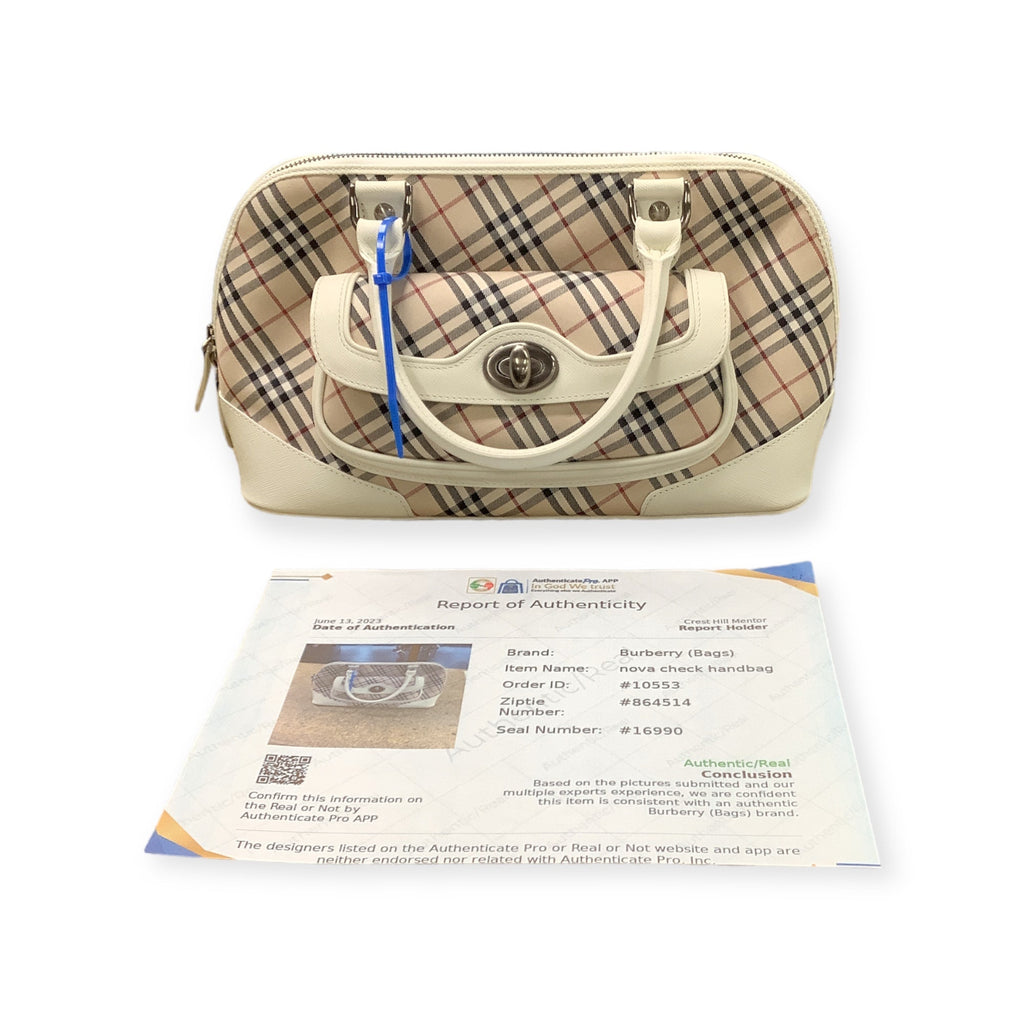 Handbag Luxury Designer By Burberry  Size: Small