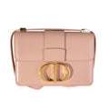 CHRISTIAN DIOR Rose Des Vents Calfskin 30 Montaigne Micro Bag