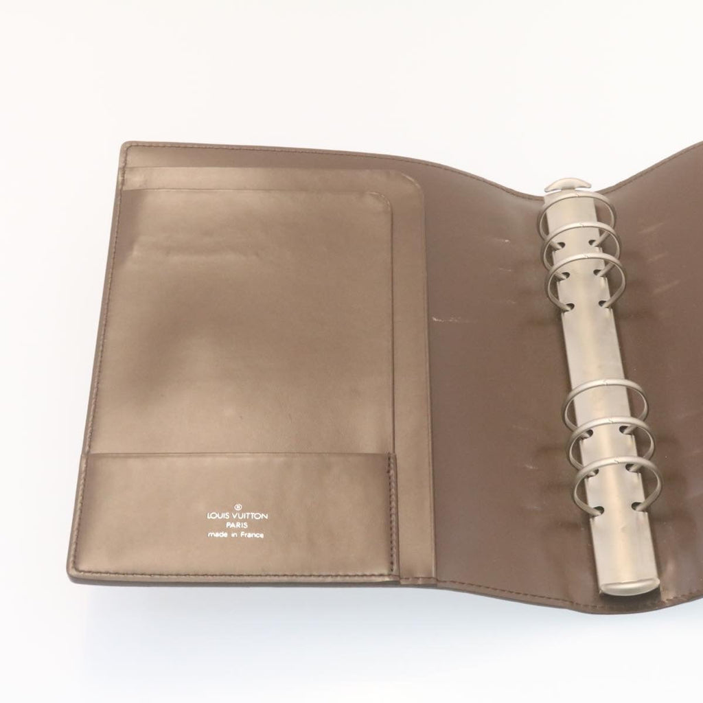 Louis Vuitton Brown Leather Agenda cover wallet accessories