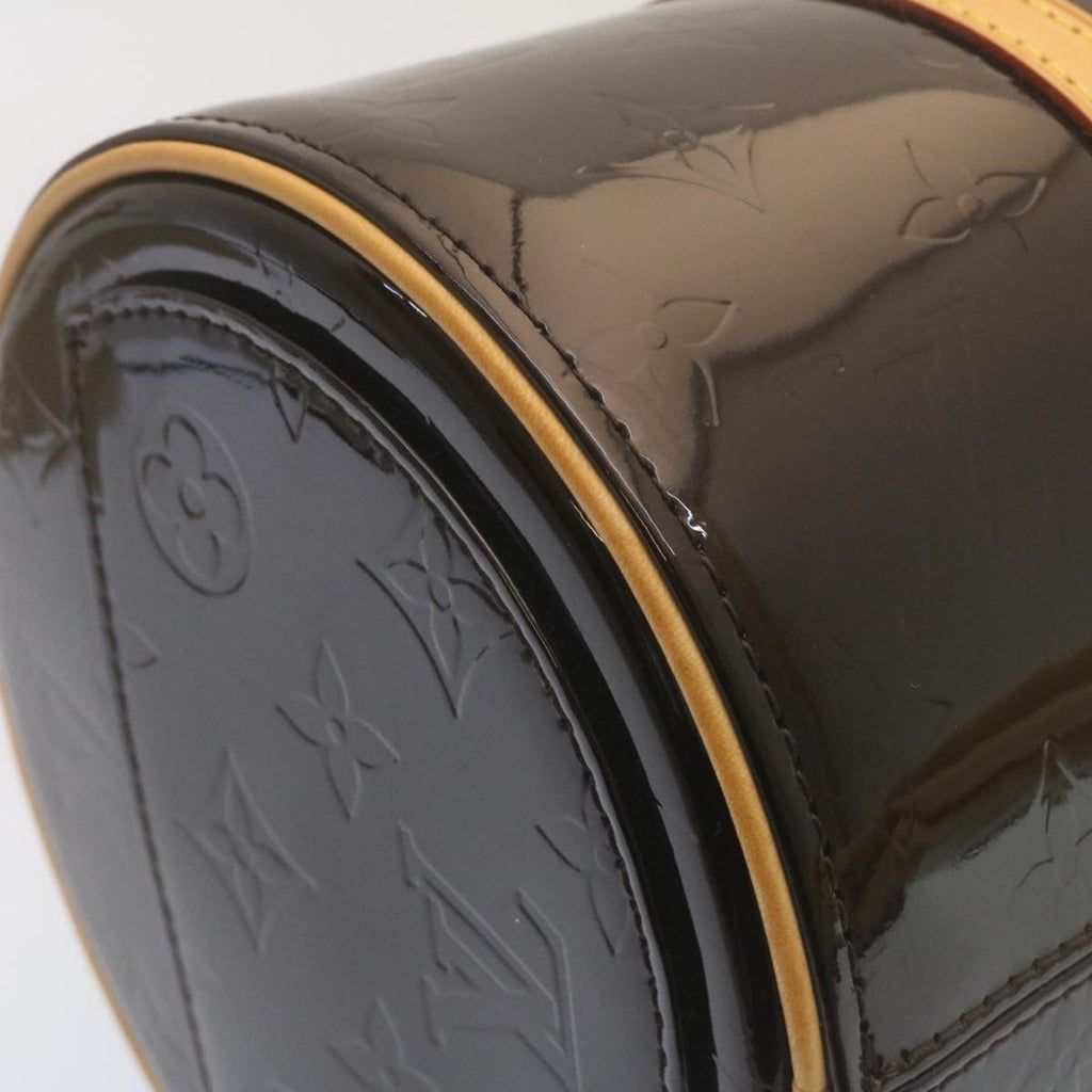 Louis Vuitton Anthracite Patent leather Bedford handbag bag