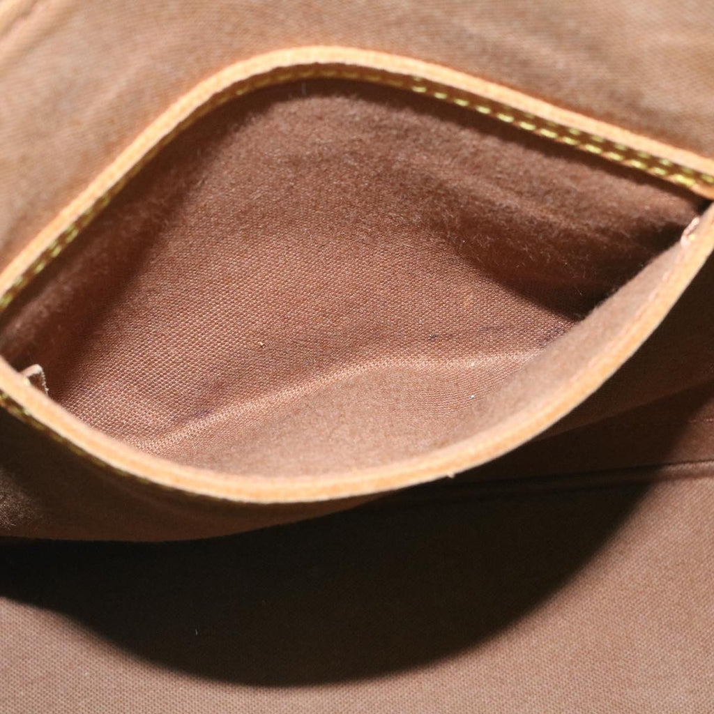 Louis Vuitton Brown Canvas Alma handbag bag