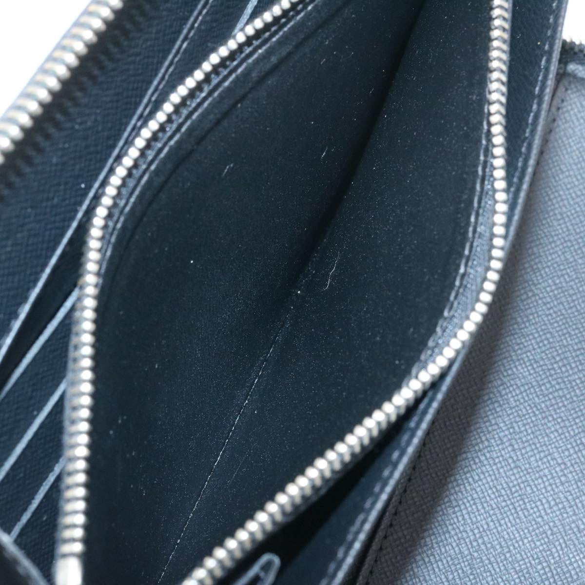 Louis Vuitton Navy Canvas Zippy Wallet Vertical wallet accessories
