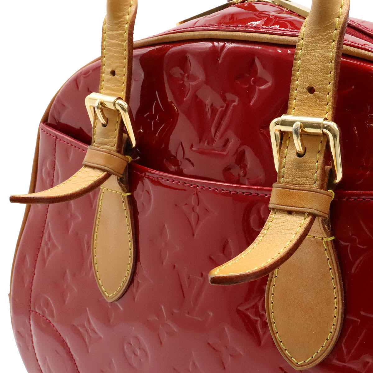 Louis Vuitton Monogram Verney Summit Drive Handbag Emmeline Pomodemur Red M93513