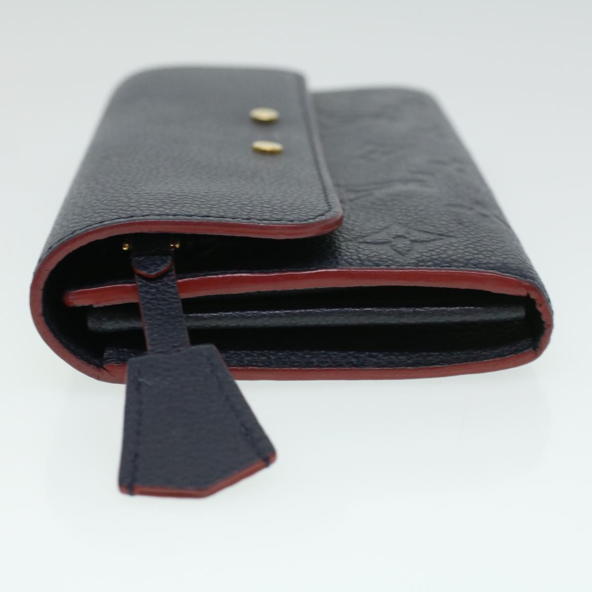 Louis Vuitton Navy Leather Pont Neuf wallet accessories