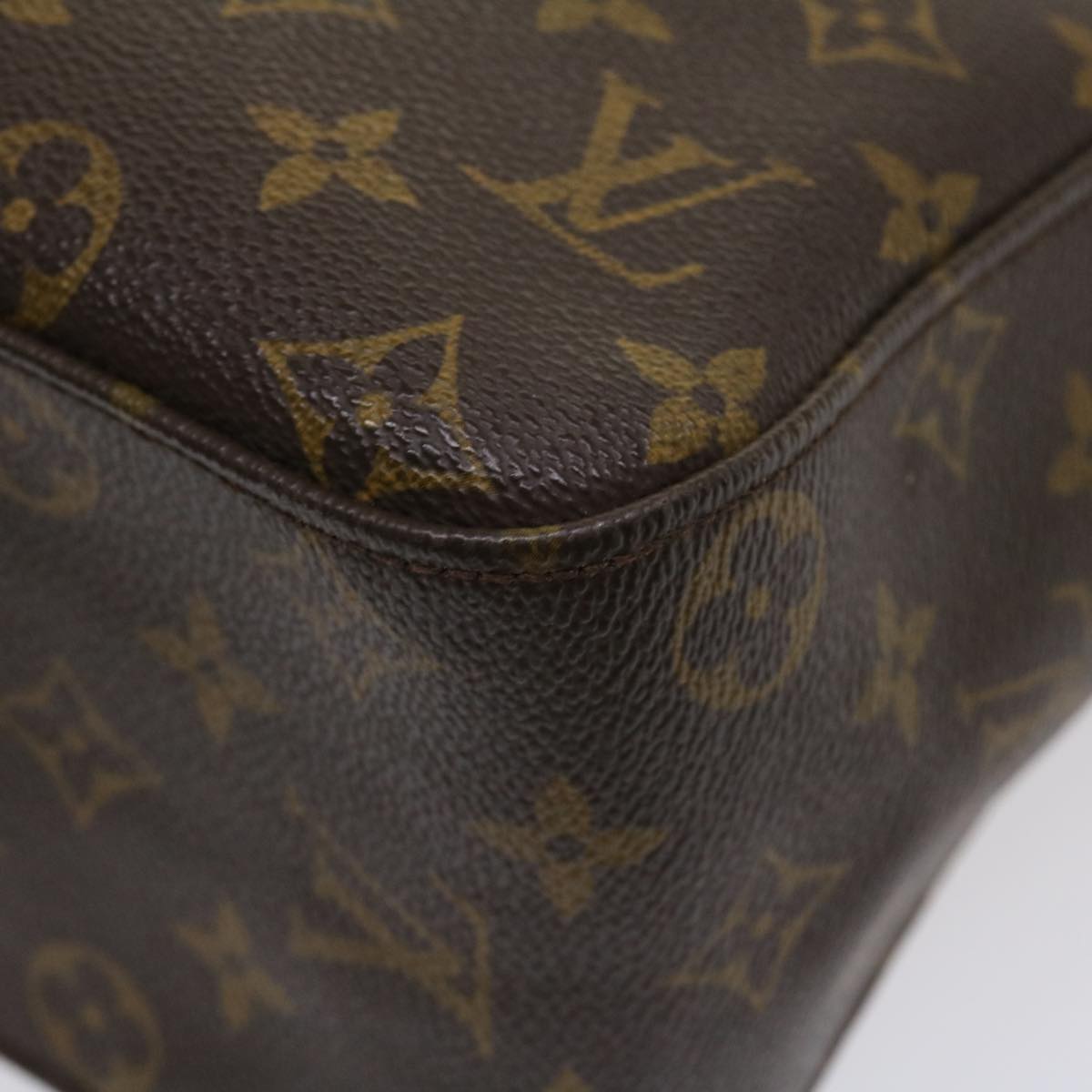 Louis Vuitton Brown Canvas Looping GM shoulder bag