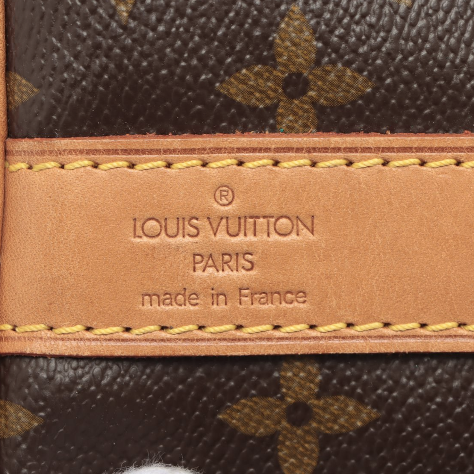 Louis Vuitton Brown Canvas Keepall Bandouliere 45 handbag bag