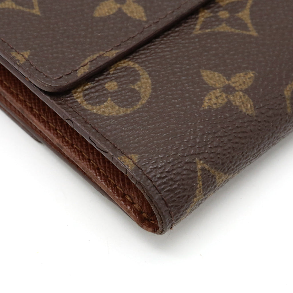 Louis Vuitton Monogram Portomone Bier Cult Credit Bifold Wallet M61652