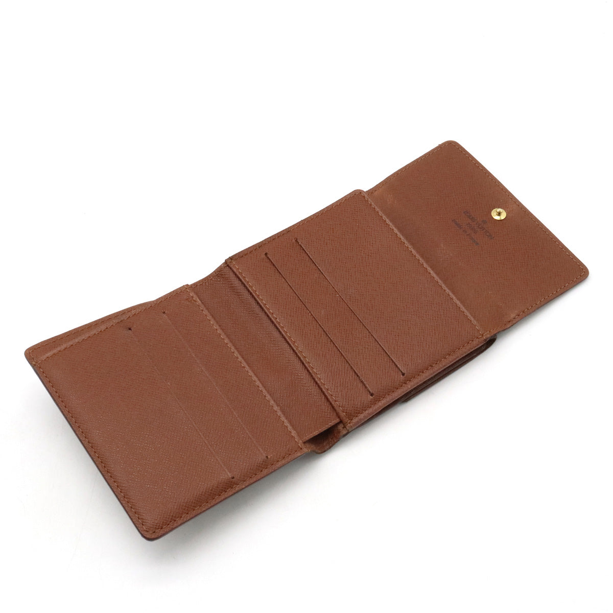 Louis Vuitton Monogram Portomone Bier Cult Credit Bifold Wallet M61652