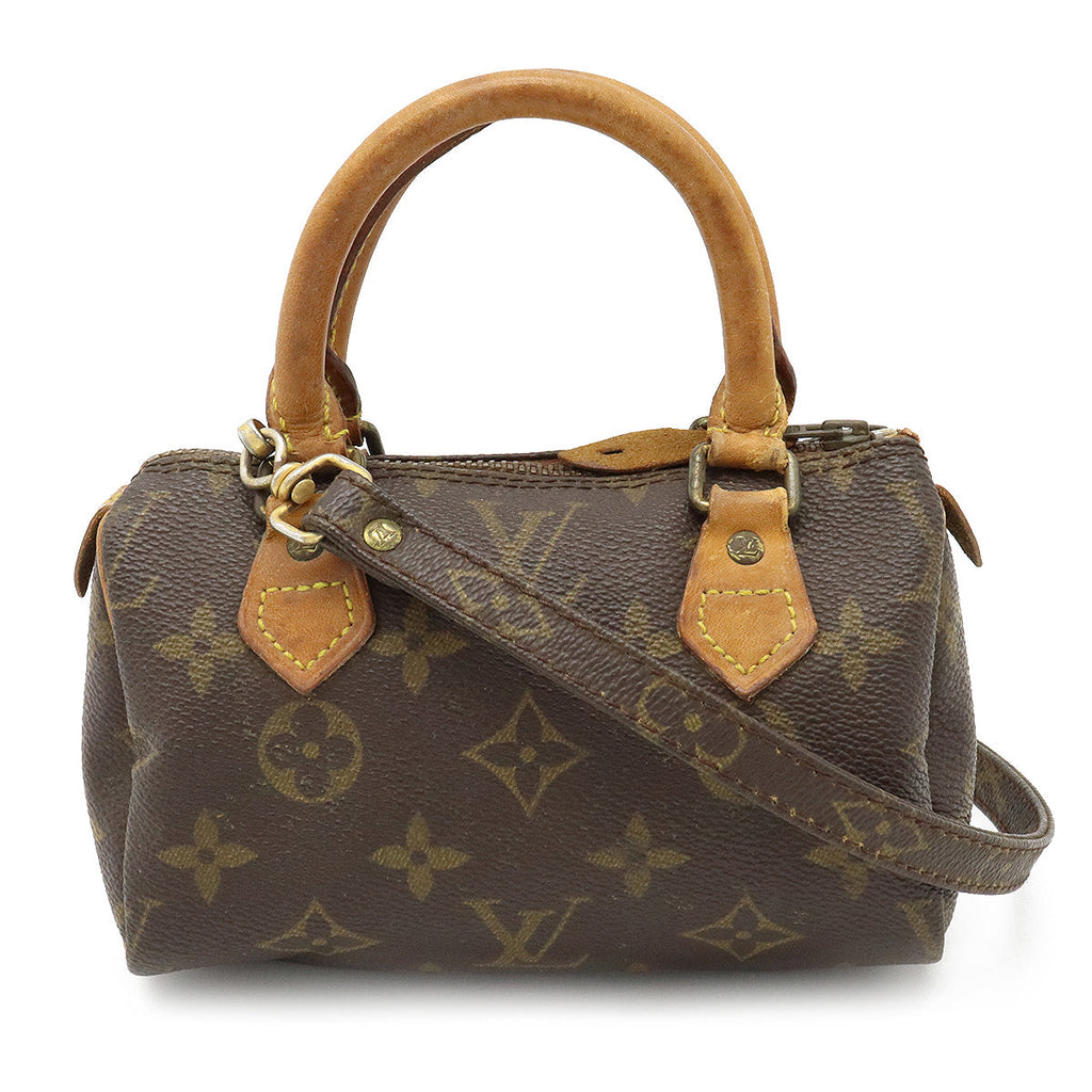 Louis Vuitton Monogram Mini Speedy Handbag M41534