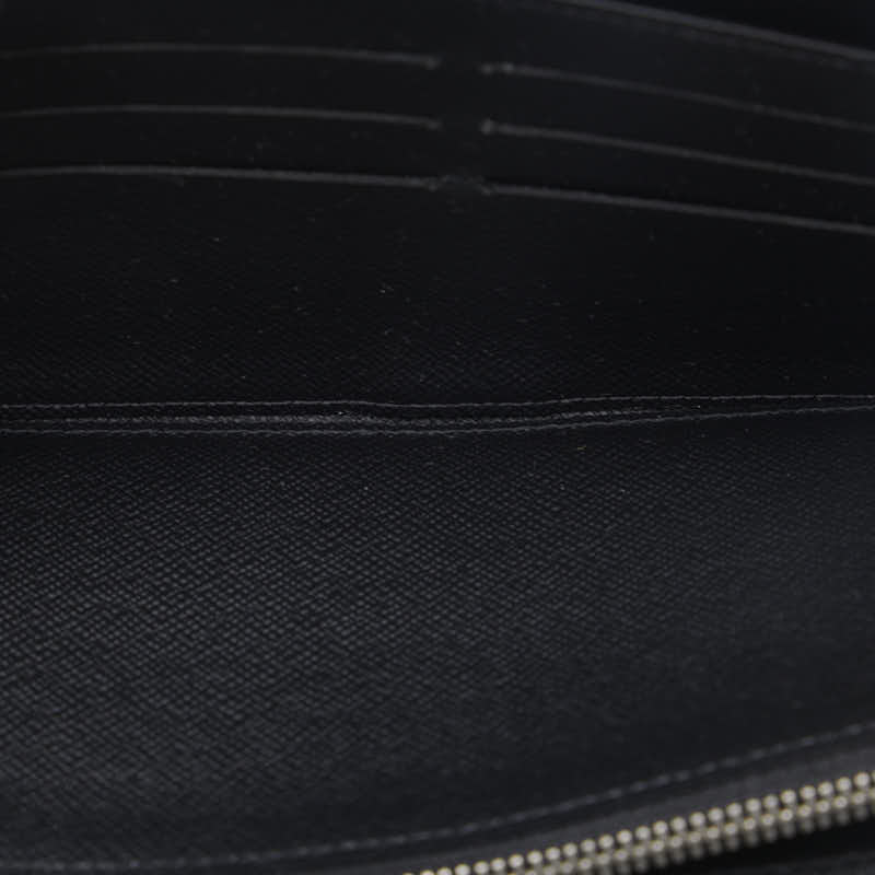 Louis Vuitton Epic Zippie Organizer Round  Long Wallet M63852 Noir Black Leather  Louis Vuitton