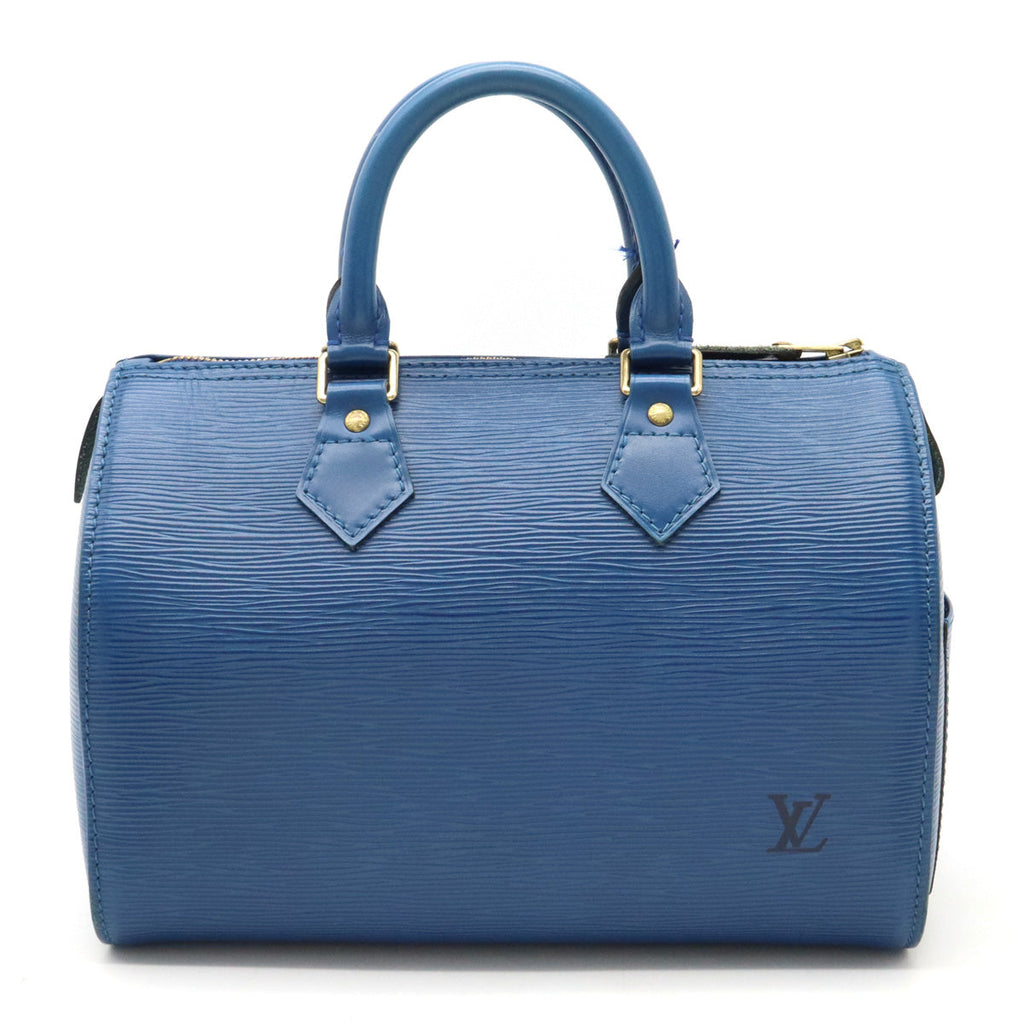 Louis Vuitton Epi Speedy 25 Toledo Blue M43015