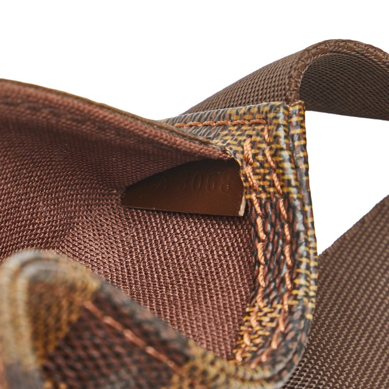 Louis Vuitton Damière Geronimous Body Bag West Bag N51994 Brown PVC Leather Men LOUIS VUITTON
