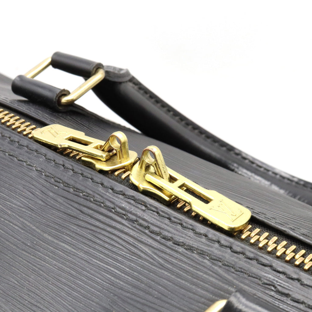 Louis Vuitton Keepall 55 Black Epi