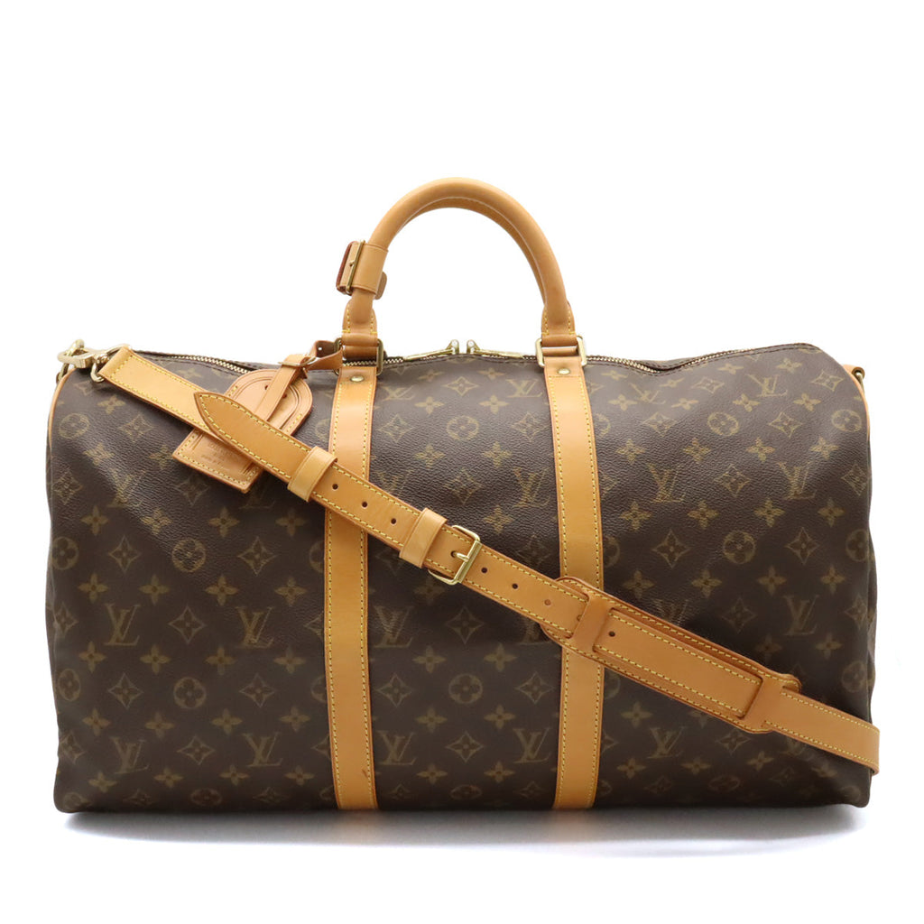 Louis Vuitton Monogram Keepall Bandouliere 50 Travel Bag M41416