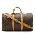 Louis Vuitton Monogram Keepall Bandouliere 50 Travel Bag M41416