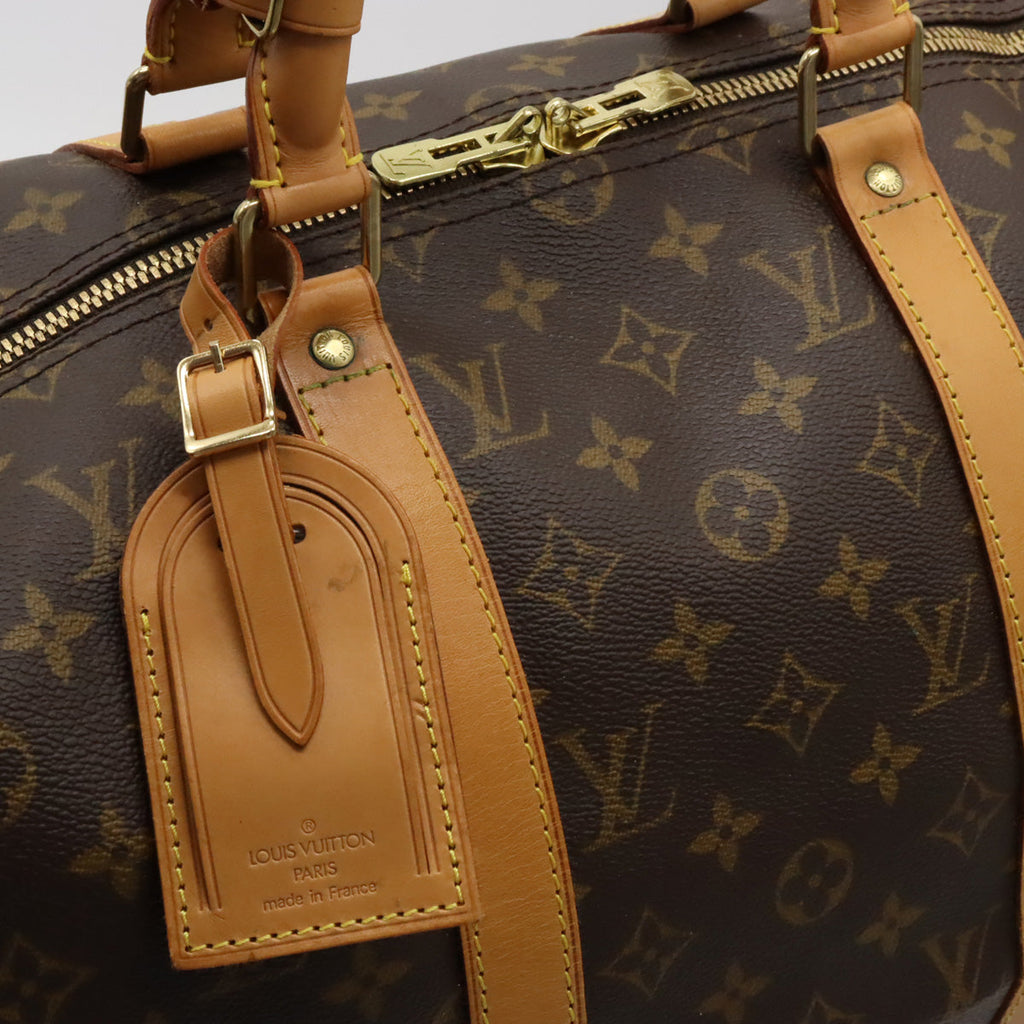 Louis Vuitton Monogram Keepall Bandouliere 50 Travel Bag M41416