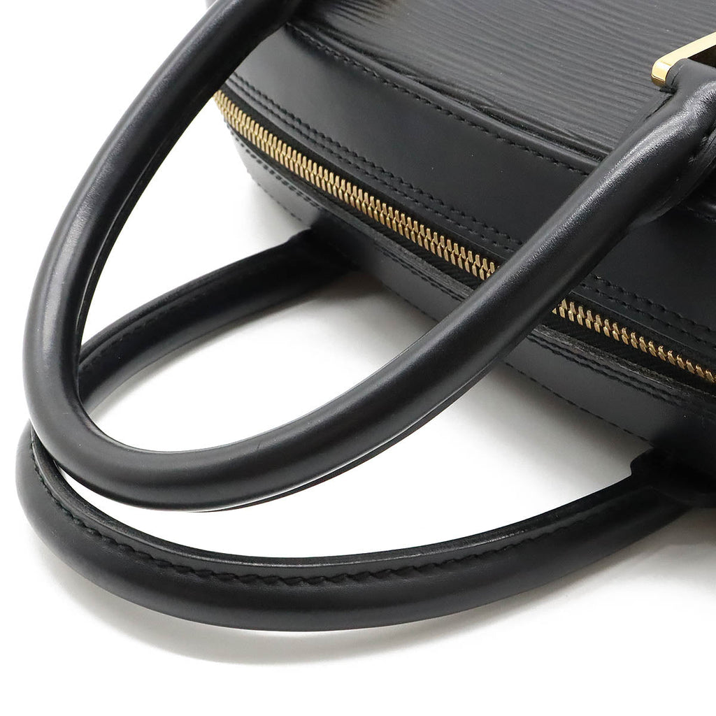 Louis Vuitton Epi Sablon Handbag Leather Noir M52042