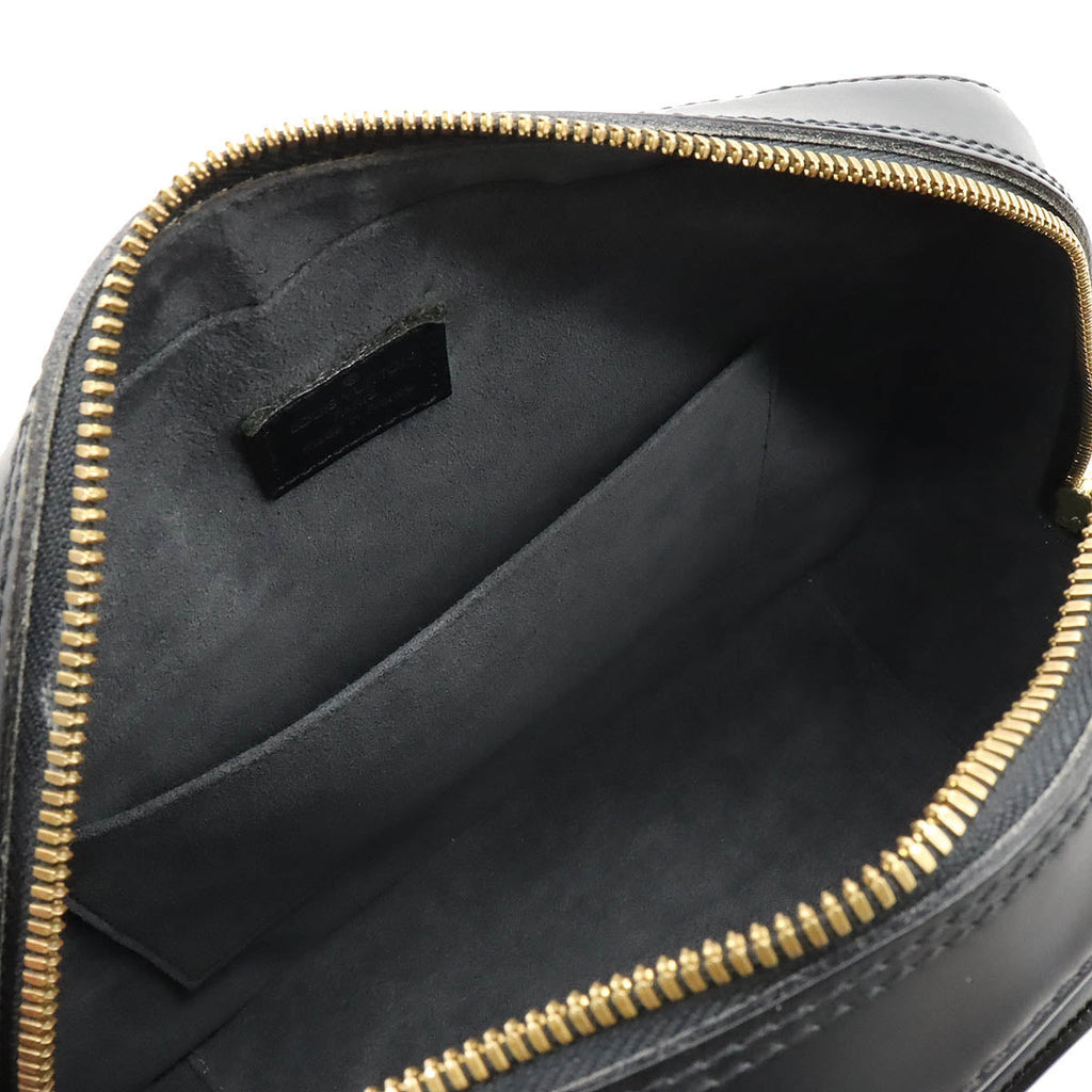 Louis Vuitton Epi Sablon Handbag Leather Noir M52042