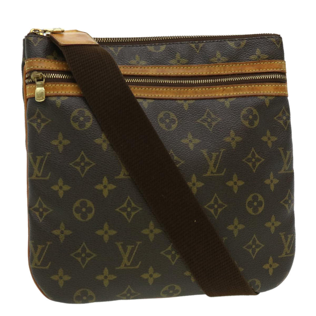 Louis Vuitton Brown Canvas Pochette Bosphore shoulder bag