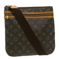 Louis Vuitton Brown Canvas Pochette Bosphore shoulder bag