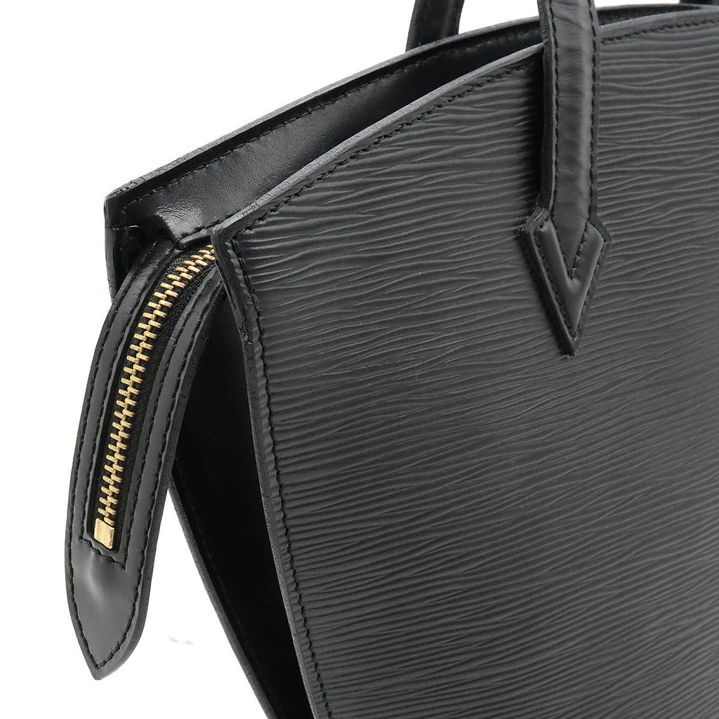 Louis Vuitton Epi Saint-Jacques Handbag Tote Bag Leather Noir M52272