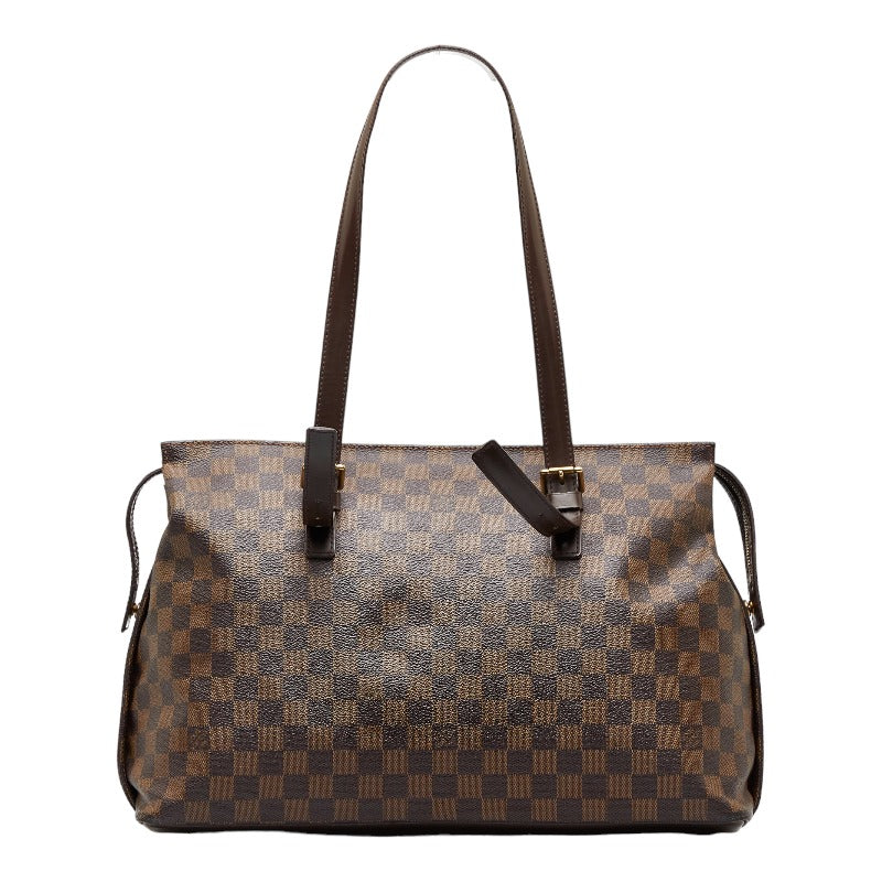 Louis Vuitton Louis Vuitton Damière N51119 Toast Bag PVC/Leather Brown