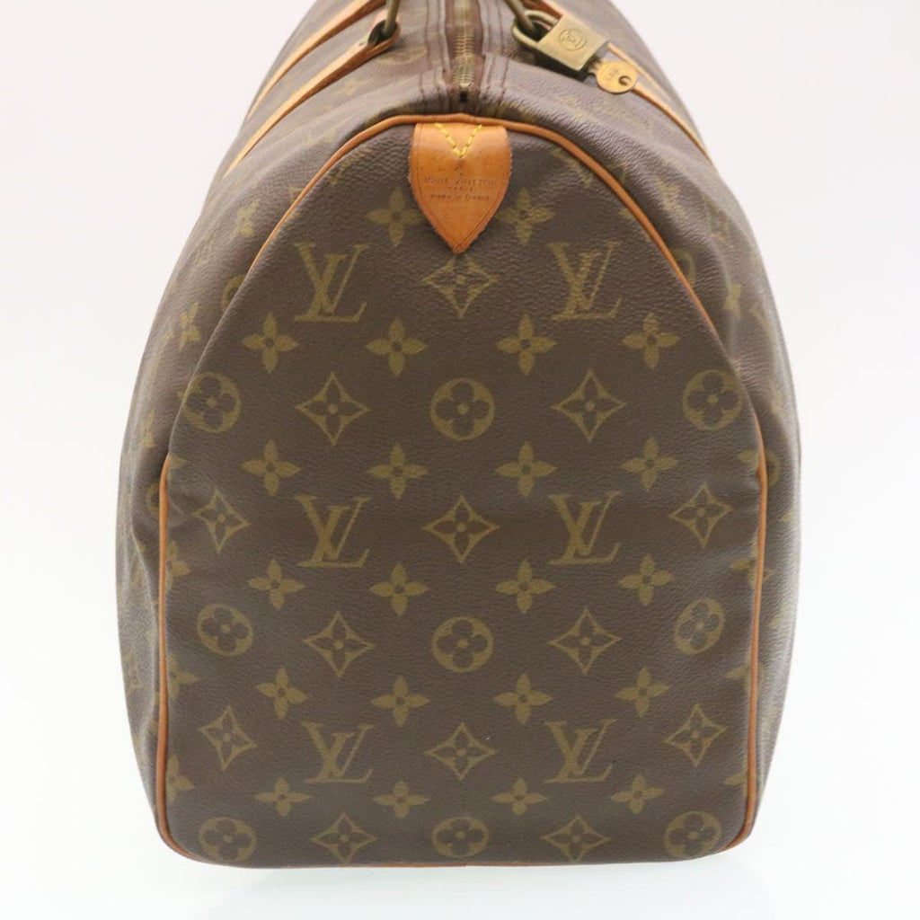 Louis Vuitton Brown Canvas Keepall 45 travel bag