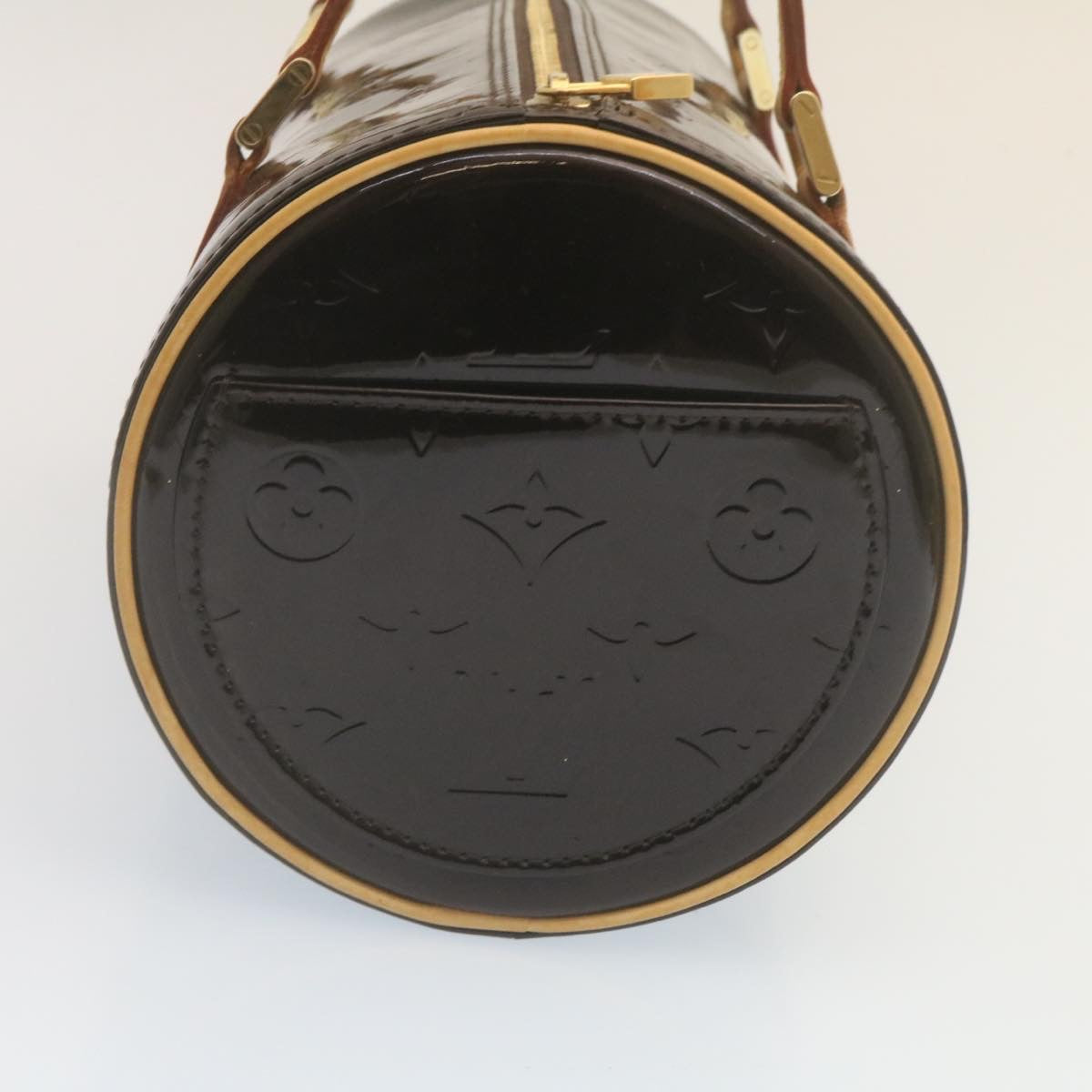 Louis Vuitton Anthracite Patent leather Bedford handbag bag