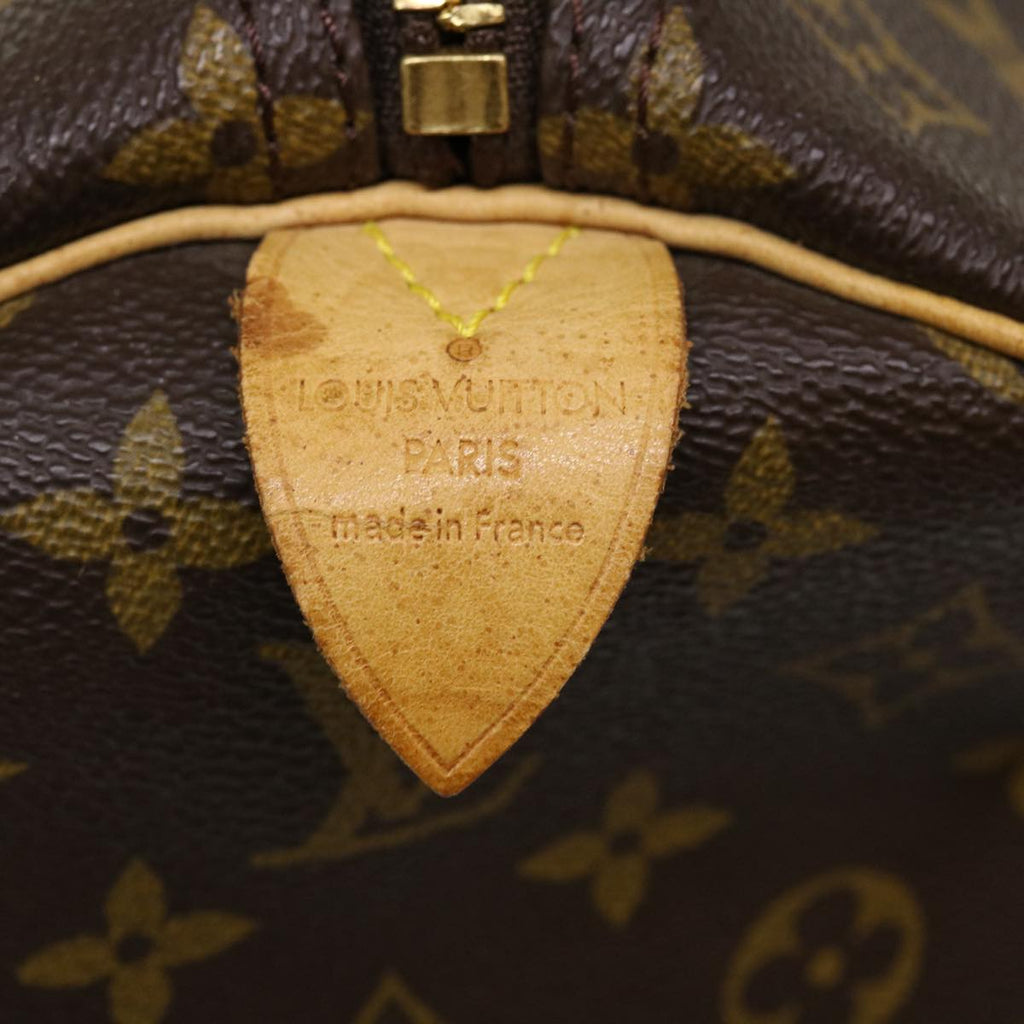 Louis Vuitton Brown Canvas Keepall 60 travel bag