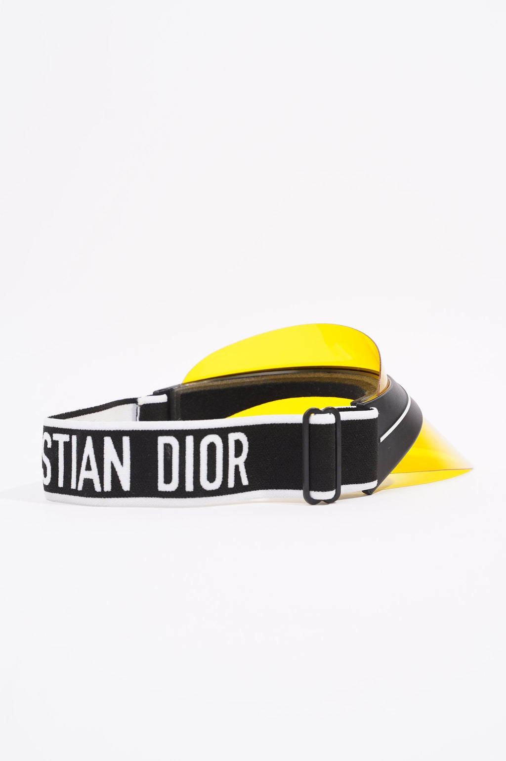 Christian Dior Womens Club 1 Visor Yellow / Black