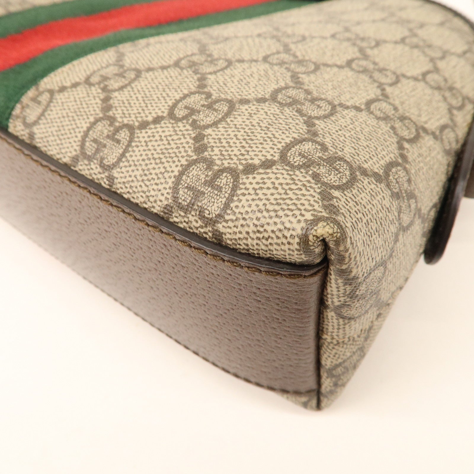 GUCCI Ophidia GG Supreme Leather Shoulder Bag 499621