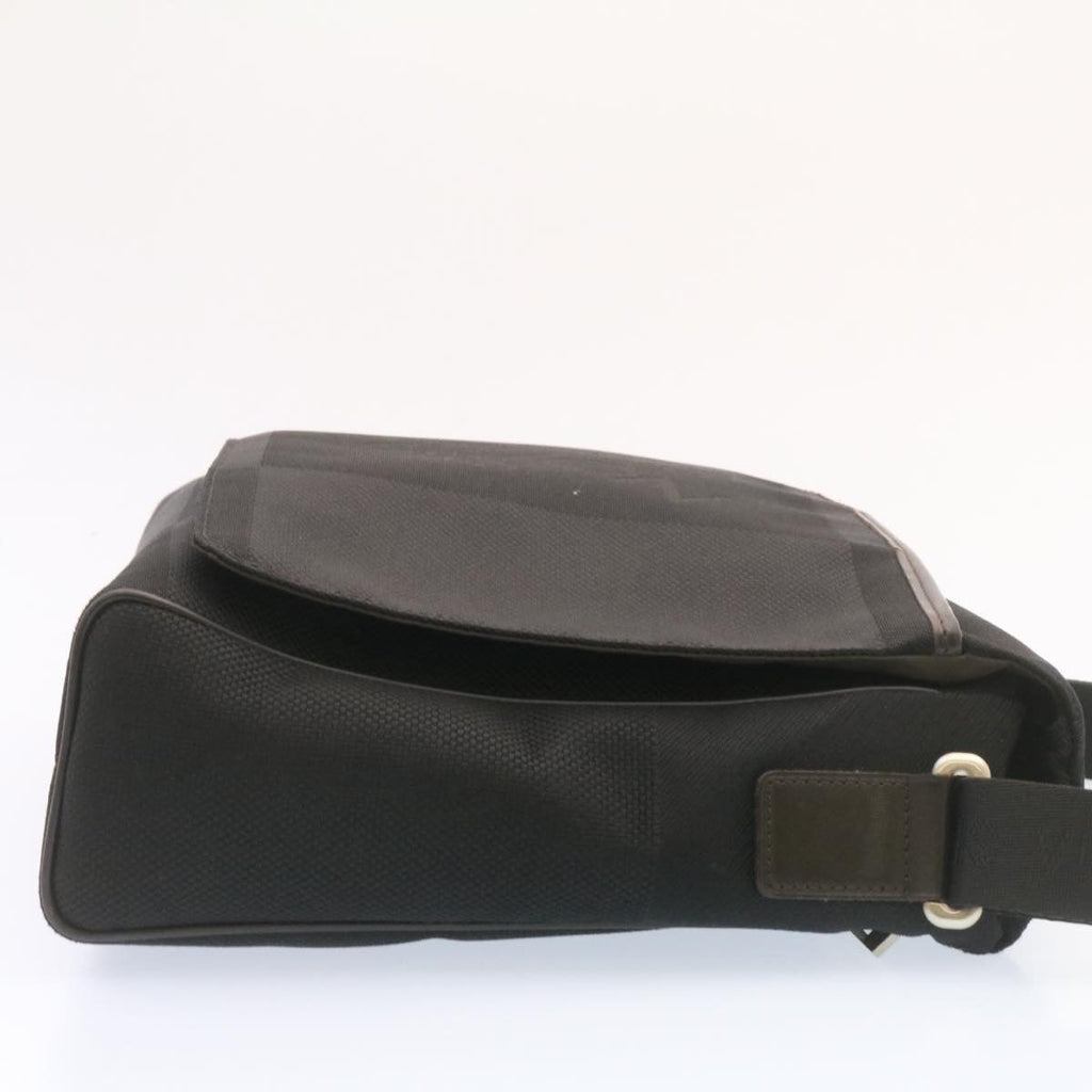 Louis Vuitton Black Canvas Petit messager shoulder bag