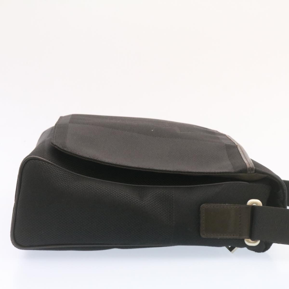 Louis Vuitton Black Canvas Petit messager shoulder bag