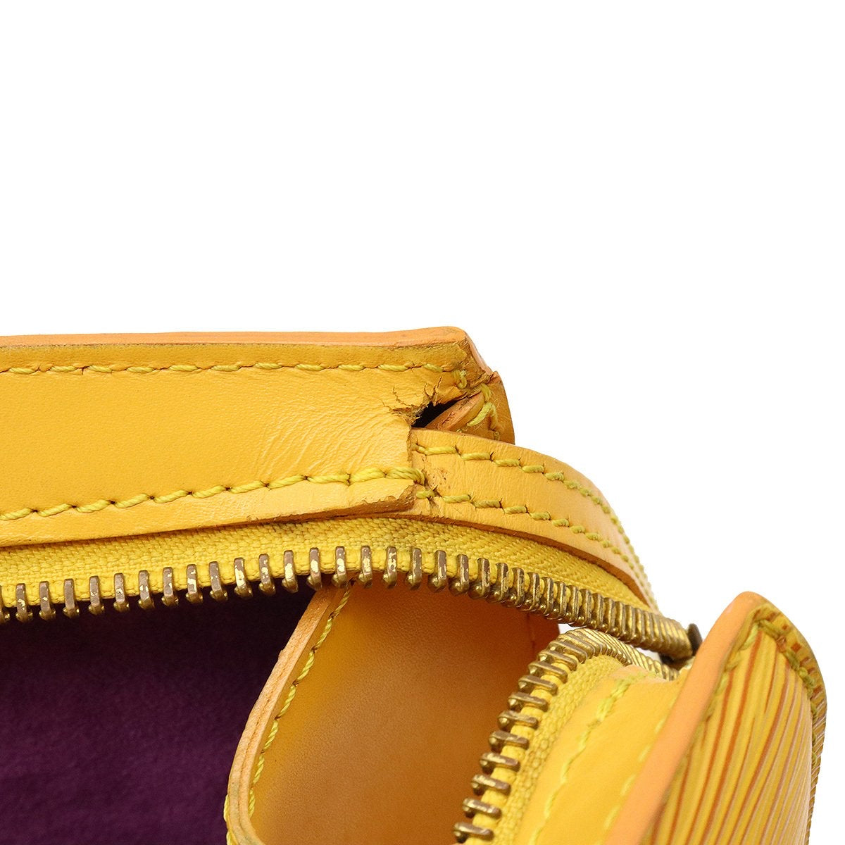 Louis Vuitton Saint Jacques GM Yellow Epi