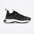 Chanel CC Logo Sneaker Black / White Fabric EU 39 UK 6
