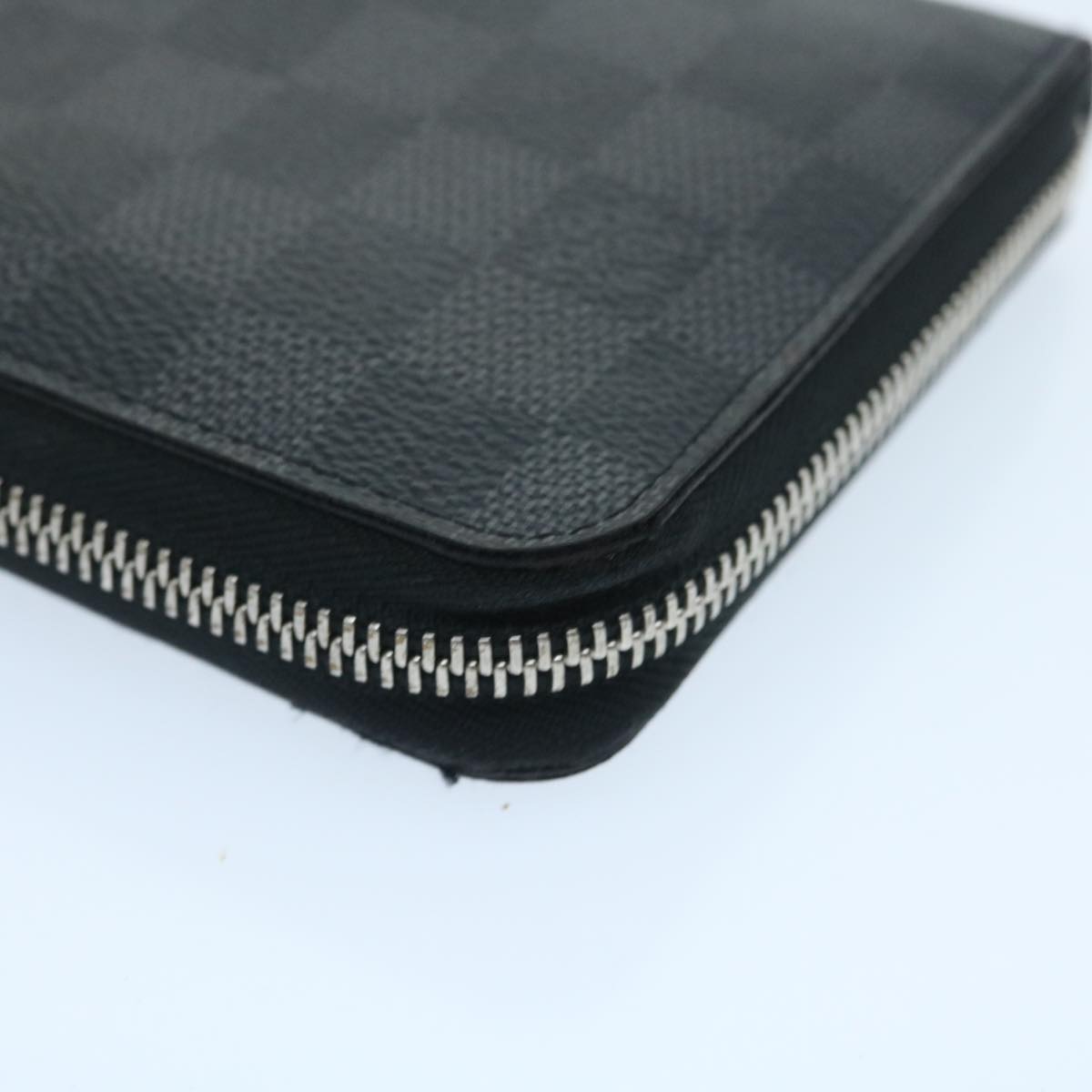 Louis Vuitton Gray Canvas Zippy organizer wallet accessories