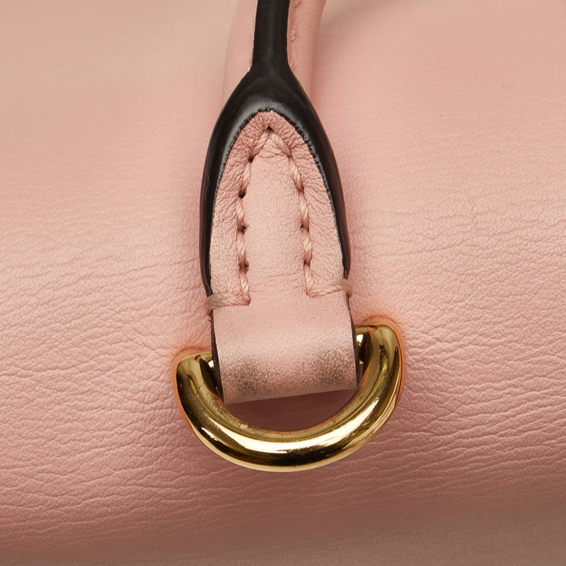 Louis Vuitton Monogram Rocky BB Handbag Shell Bag 2WAY M44080 Brown Pink PVC Leather  Louis Vuitton