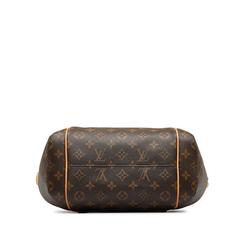 Louis Vuitton Monogram Toilet PM Handbag M56688 Brown PVC Leather  Louis Vuitton