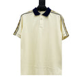 Gucci Reflective Web Oversized Fit Polo Shirt