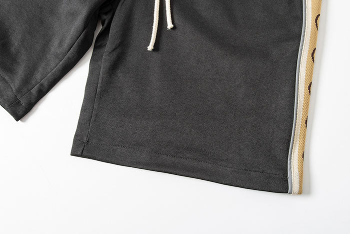 GUCCI Side Double G Reflective Webbing Oversized Fit Shorts