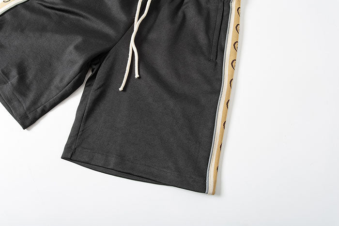 GUCCI Side Double G Reflective Webbing Oversized Fit Shorts