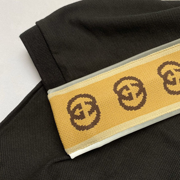 Gucci Reflective Oversized Fit Polo Shirt