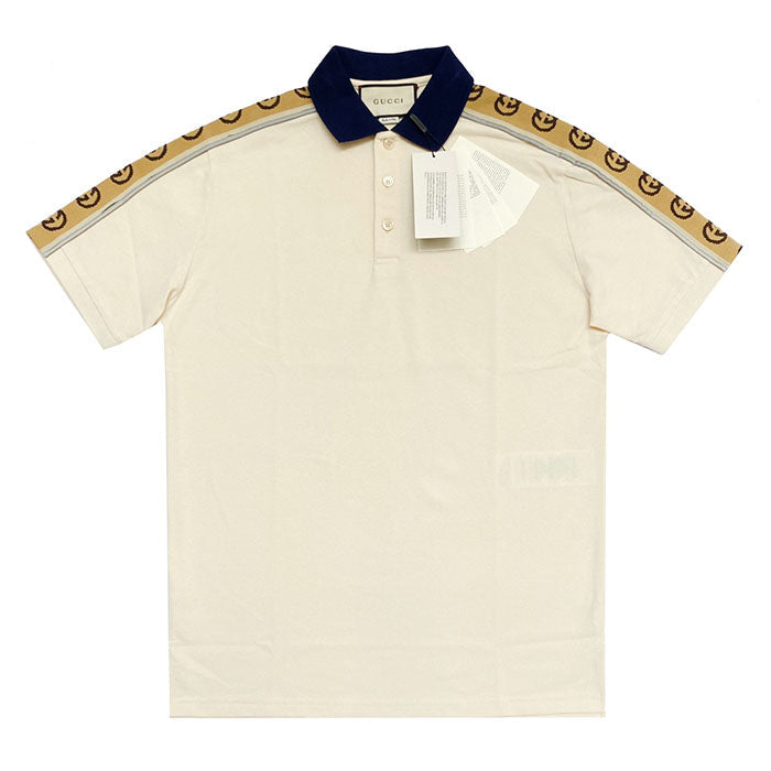 Gucci Reflective Oversized Fit Polo Shirt