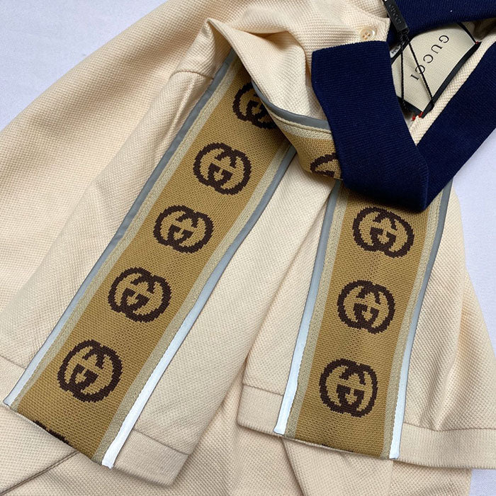 Gucci Reflective Oversized Fit Polo Shirt
